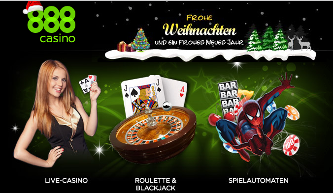 888 Casino Xmas Promo